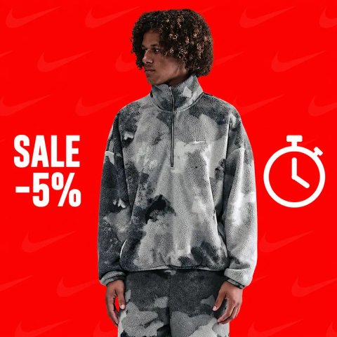 Акція! Світшот Nike Sherpa (S, M, L) Новий з бірками!