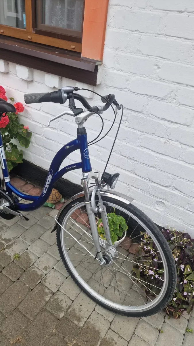 АКТУАЛЬНА ПРОПОЗИЦІЯ‼️ Німецький Алюмінієвий Велосипед Дамський  CYCO 28кол.  Планітарка SHIMANO NEXUS S7. Стан Супер‼️ — фото 7