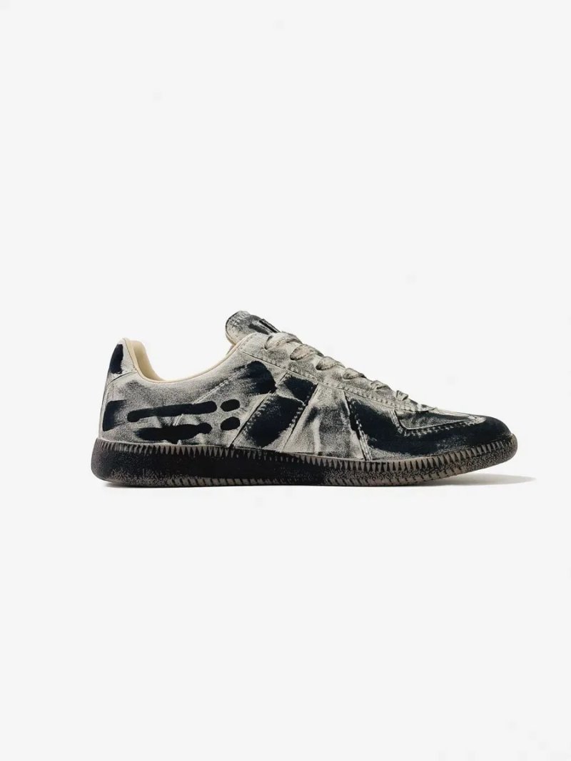 АКТУАЛЬНО‼️37-45 Maison Margiela Replica Grafit Paint Damage LV Low Raf 90 — фото 2