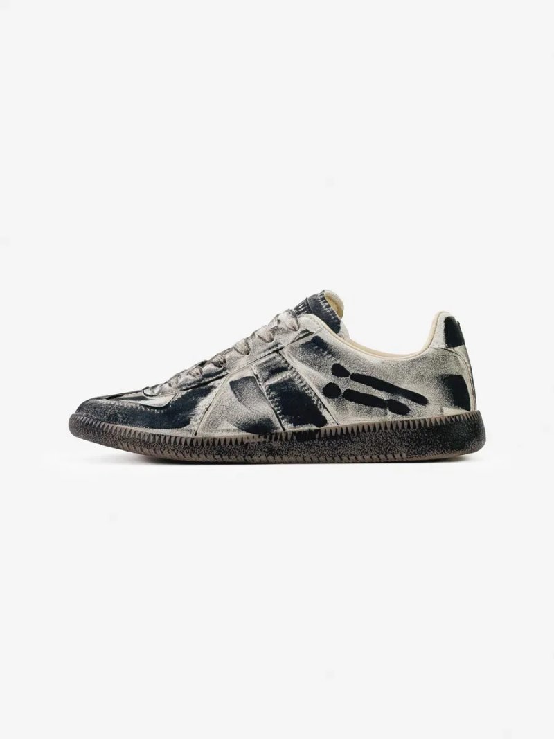 АКТУАЛЬНО‼️37-45 Maison Margiela Replica Grafit Paint Damage LV Low Raf 90 — фото 3