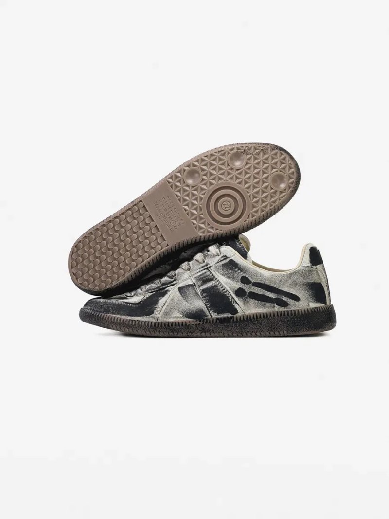 АКТУАЛЬНО‼️37-45 Maison Margiela Replica Grafit Paint Damage LV Low Raf 90 — фото 4
