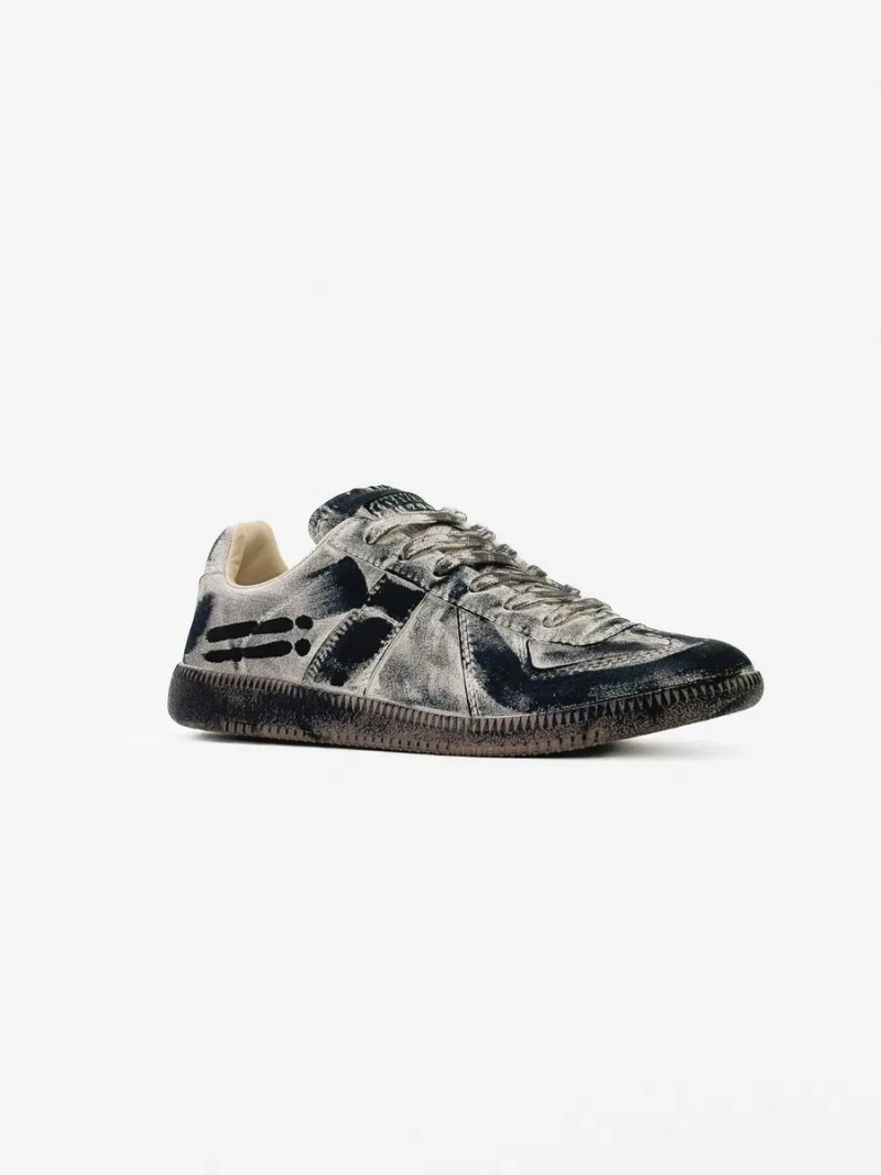 АКТУАЛЬНО‼️37-45 Maison Margiela Replica Grafit Paint Damage LV Low Raf 90 — фото 5