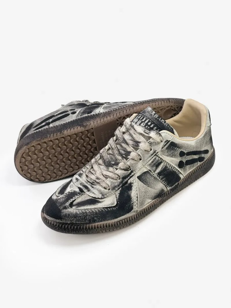 АКТУАЛЬНО‼️37-45 Maison Margiela Replica Grafit Paint Damage LV Low Raf 90 — фото 8