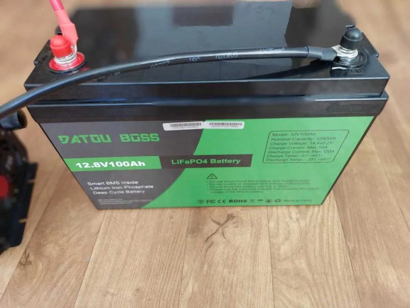 Акумулятор Datouboss, BMS, 1280Wh LiFePO4 12V 100Ah. Аккамулятор Mfuzop. В наявності 50, 100, 200, 300 ампер. Акамулятори 2026р. Безкоштовна доставка. — фото 3