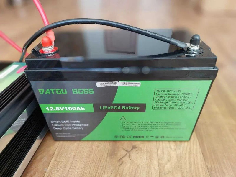 Акумулятор Datouboss, BMS, 1280Wh LiFePO4 12V 100Ah. Аккамулятор Mfuzop. В наявності 50, 100, 200, 300 ампер. Акамулятори 2026р. Безкоштовна доставка. — фото 5