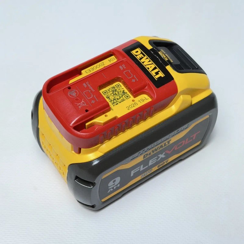 Акумулятор Dewalt DCB609 9ah FlexVolt 20V/60V з США — фото 3
