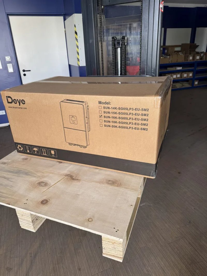Акумулятор Deye 16 кВт-2100$ Гібрідний інвертор Deye SUN-30K-SG02-HP3-2800$ Дея 6,8,10 12 15 16 20 кВт Дея акумулятор 16 кВт 2100$ — фото 2