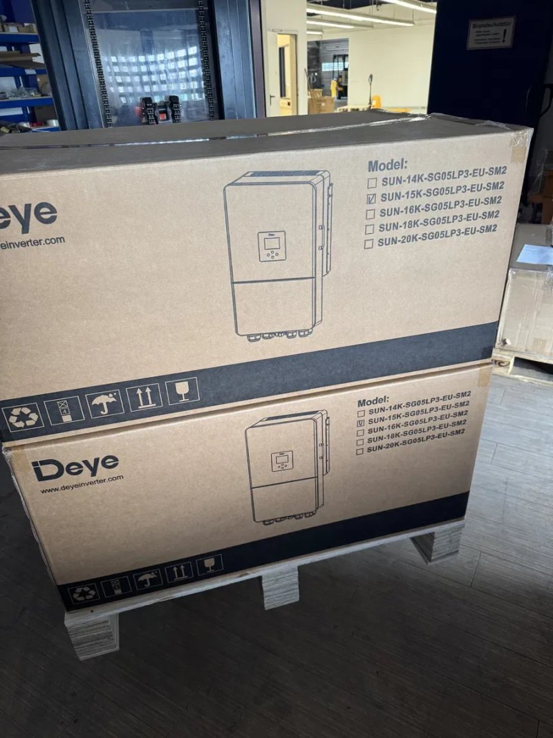Акумулятор Deye 16 кВт-2100$ Гібрідний інвертор Deye SUN-30K-SG02-HP3-2800$ Дея 6,8,10 12 15 16 20 кВт Дея акумулятор 16 кВт 2100$ — фото 4
