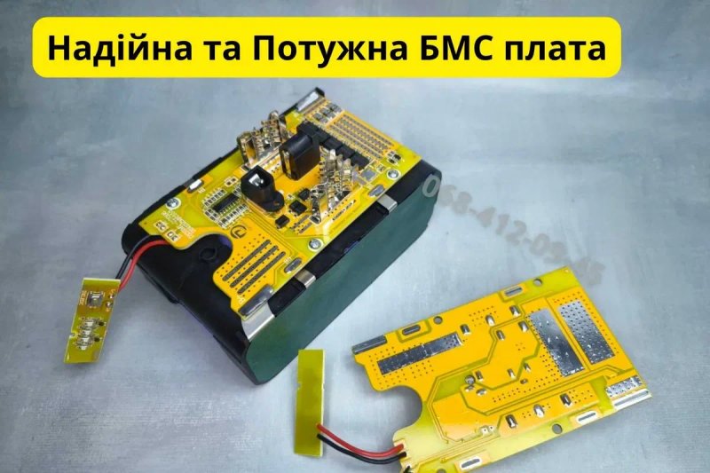 Акумулятор для шуруповерта пили макіта 18v 4 - 16Ач 21700 аккумулятор — фото 5