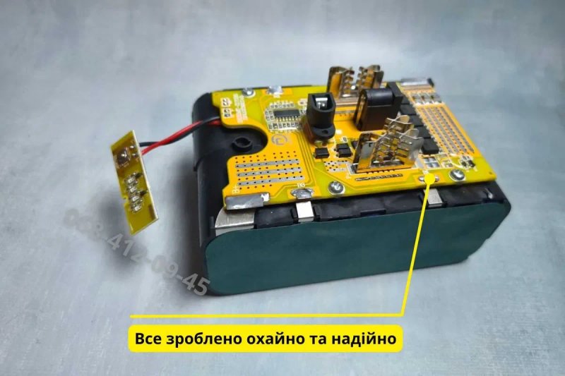 Акумулятор для шуруповерта пили макіта 18v 4 - 16Ач 21700 аккумулятор — фото 6