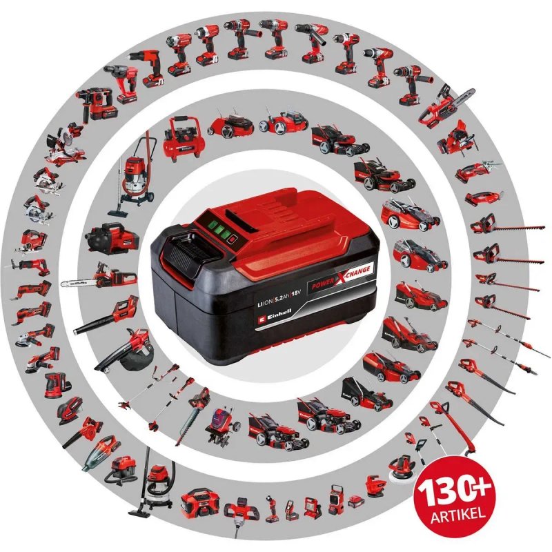 Акумулятор Einhell 18V 1,5 , 2,5 , 3,0 ,4,0 , 5,2 ,6,0 Ah !Гарантія 2 — фото 2