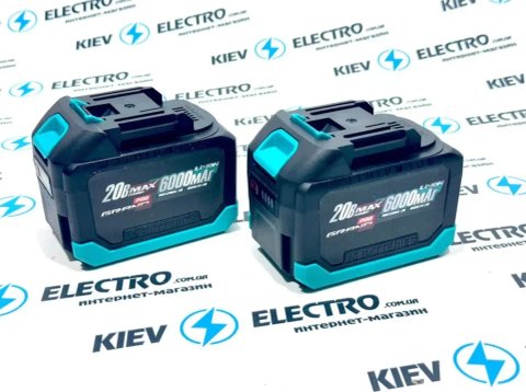 Акумулятор Grand 20B/6Ач (Аккумулятор GRAND 20V - 4Ah/6Ah/8Ah)
