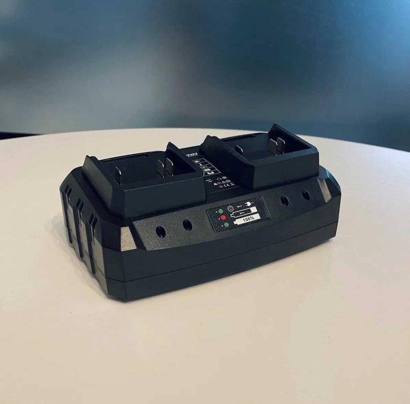 Акумулятор GRAND 20В 6Аг АКБ-20/6 Makita Procraft Eltos Stromo Vitals + зарядка штекер 3А / набір 2 АКБ + швидка подвійна зарядна  станція 2×4А — фото 8