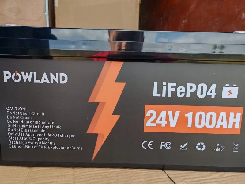 акумулятор lifepo4 12v300 SJY. Powland 24v100 — фото 4