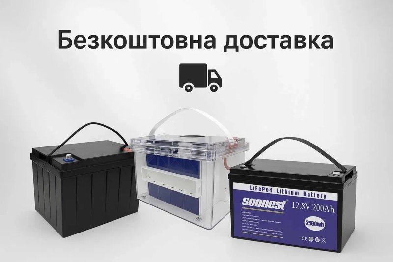 ‼️Акумулятор LiFePO4 АКБ 100/200Ач батарея літієва для инверторов ‼️ — фото 5
