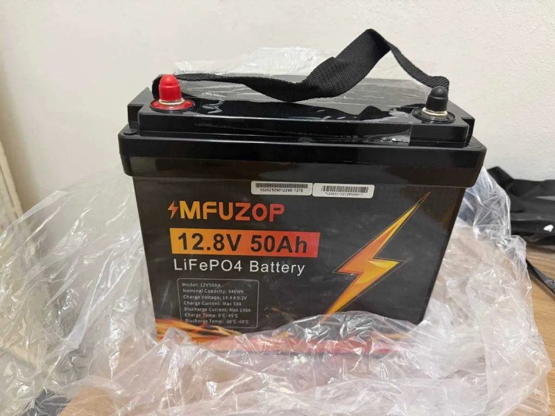 Акумулятор LiFePO4 DATOUBOSS 12.8V 100Ah 1.28kWh (12V, Smart BMS, IP67)Аккумулятор. В наличии 50, 100, 200, 300 ампер. 2026 год. — фото 3