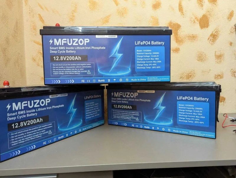 Акумулятор LiFePO4 DATOUBOSS 12.8V 100Ah 1.28kWh (12V, Smart BMS, IP67)Аккумулятор. В наличии 50, 100, 200, 300 ампер. 2026 год. — фото 6