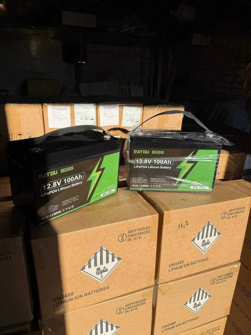 Акумулятор LiFePO4 DATOUBOSS 12.8V 100Ah 1.28kWh (12V, Smart BMS, IP67)Аккумулятор. В наличии 50, 100, 200, 300 ампер. 2026 год. — фото 7