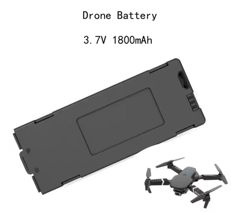 Акумулятор на 500 та 1800mAh на Квадрокоптер дрон Е88,E99,P1,K3, P10,A13  S98 — фото 2