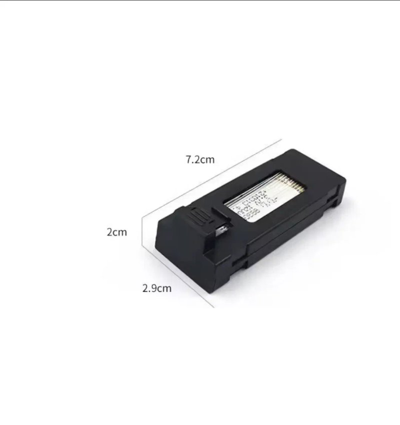 Акумулятор на 500 та 1800mAh на Квадрокоптер дрон Е88,E99,P1,K3, P10,A13  S98 — фото 4