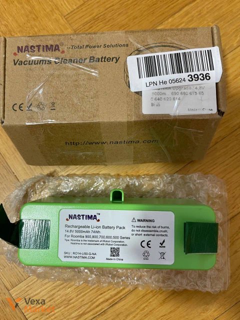 Акумулятор NASTIMA для Roomba 14.8V 5000mAh