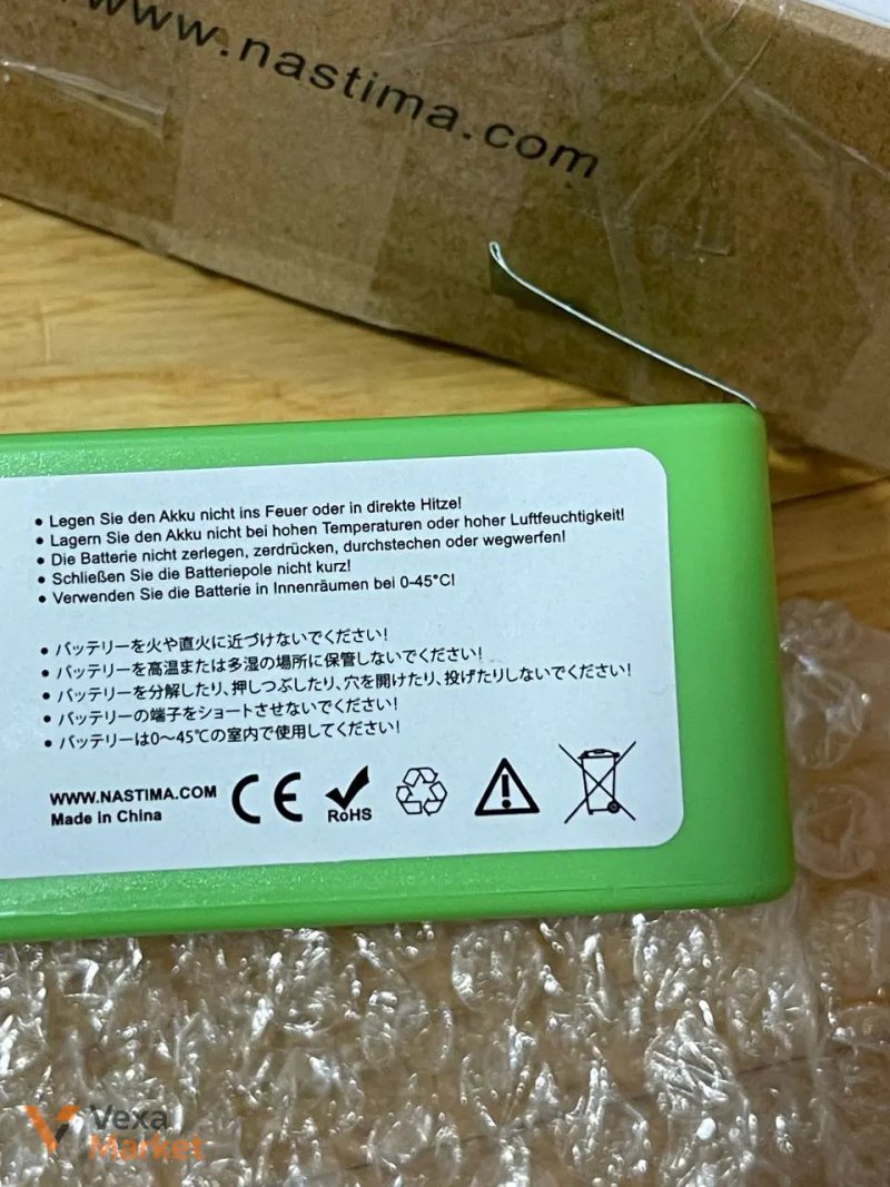 Акумулятор NASTIMA для Roomba 14.8V 5000mAh — фото 3