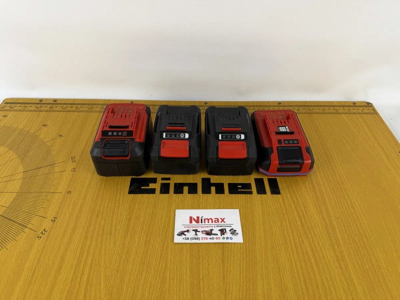 Акумулятори Einhell x-change 18v привезені з Німеччини Оригінал — фото 2