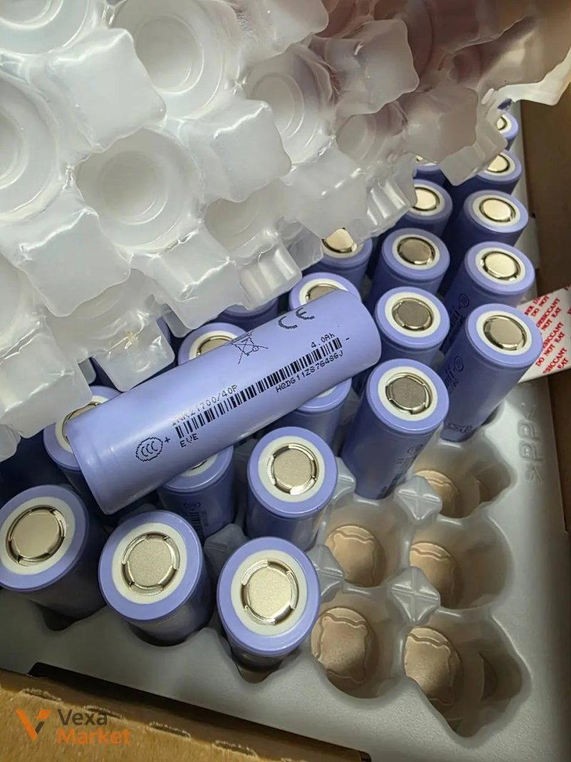 Акумулятори EVE INR21700-40P V1 4000mAh, EVE 21700 50PL 5000mAh, EVE 21700 50E 5000mAh — фото 2