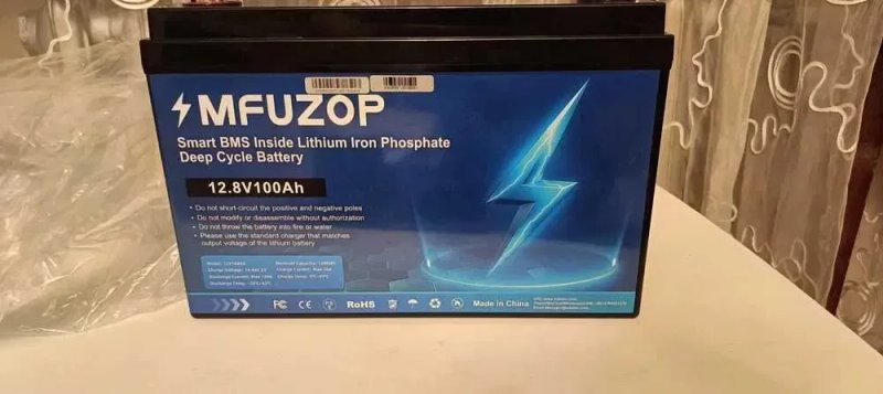 Акумулятори Lifepo4 100ah 12,8v MFUZOP 1280wh нові! В наявності — фото 2