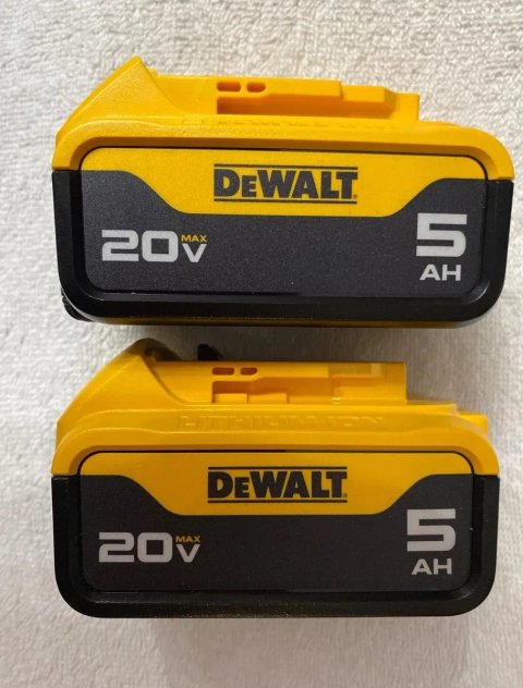2025 Акумуляторна батарея DEWALT DCB205 (DCB184) Li-Ion 5Ah 18/20V MAX XR