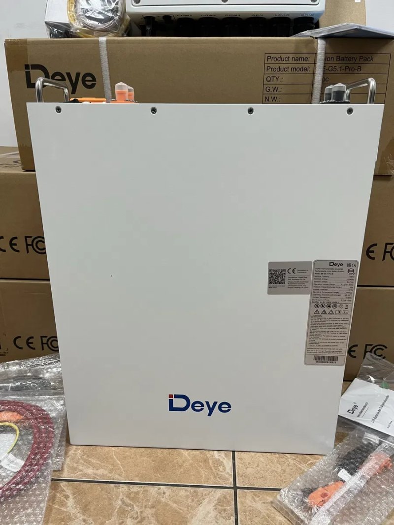 Акумуляторна батарея Deye SE-G5.1Pro-B (LiFePO4 51,2V 100Ah — фото 8