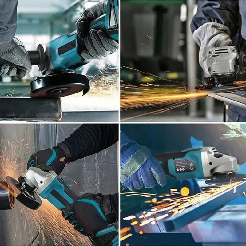 Акумуляторна болгарка Makita 48V 125 мм – КШМ безщітковий двигун — фото 4