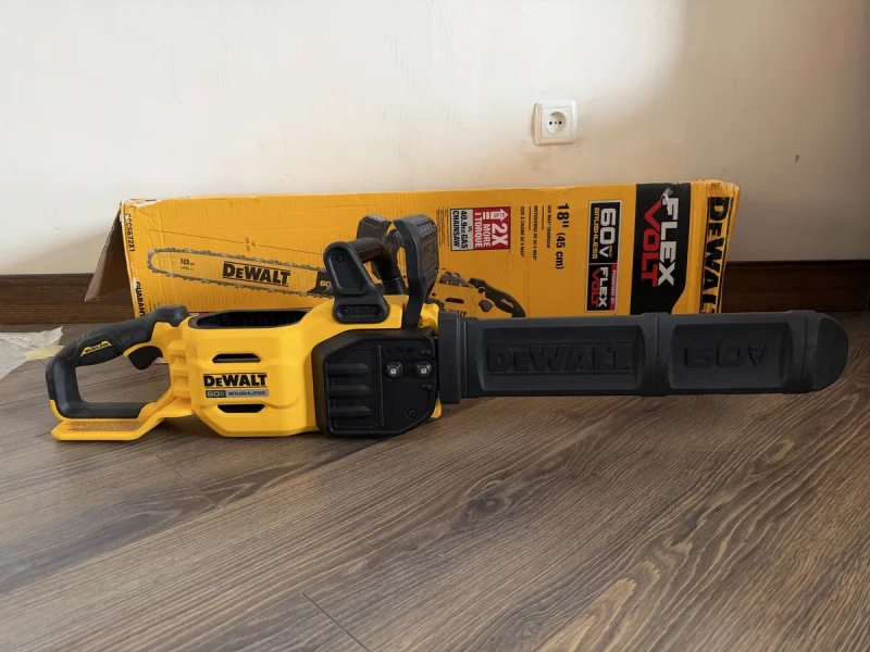 Акумуляторна ланцюгова,цепна пила Dewalt DCCS672X1 60v. — фото 4