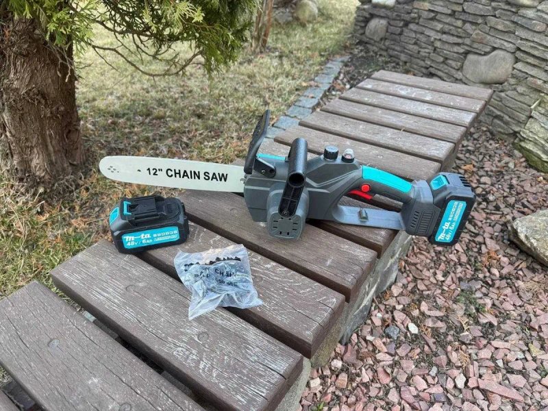 Акумуляторна пила Makita 30см‼️Потужна‼️ Безщіткова. Пилка по дереву — фото 4