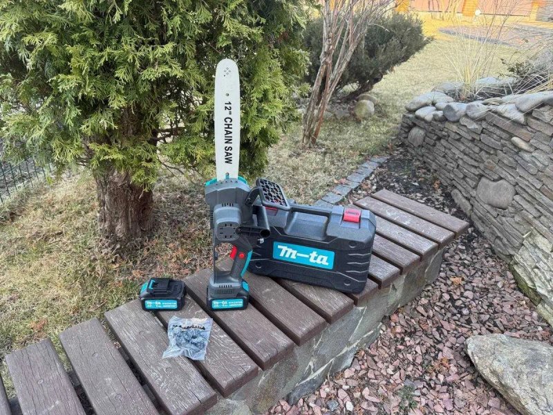 Акумуляторна пила Makita 30см‼️Потужна‼️ Безщіткова. Пилка по дереву — фото 6
