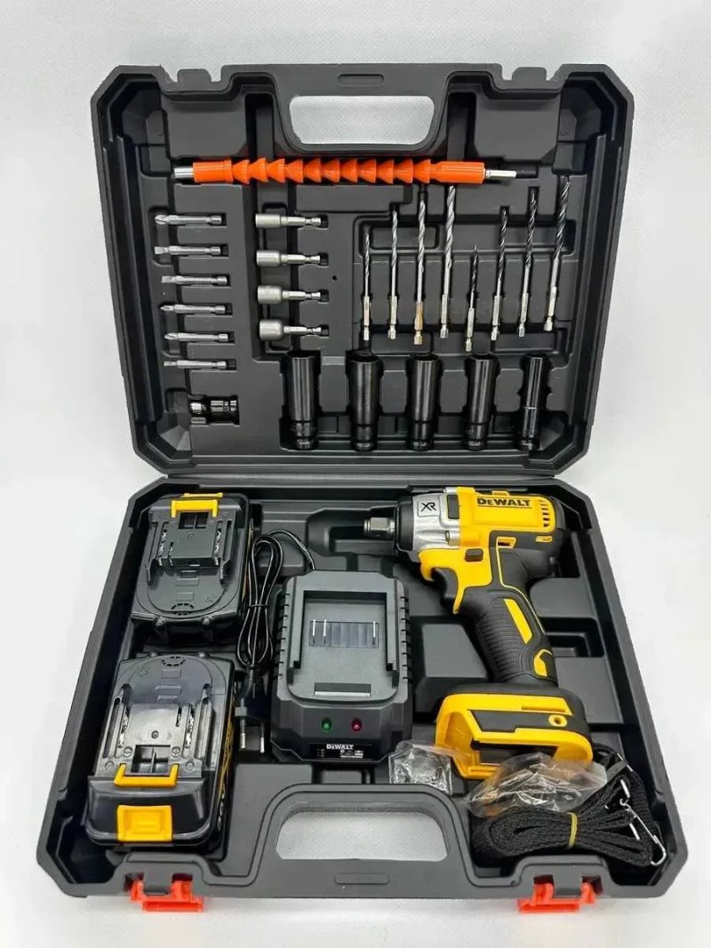 Акумуляторний гайковерт DeWalt 48В 6Ah ударний електричний гайковерт — фото 3