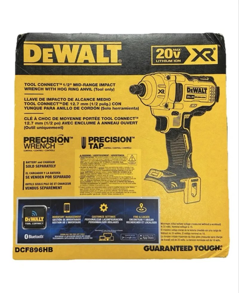 Акумуляторний гайковерт Dewalt DCF896 20v. 1/2 — фото 3