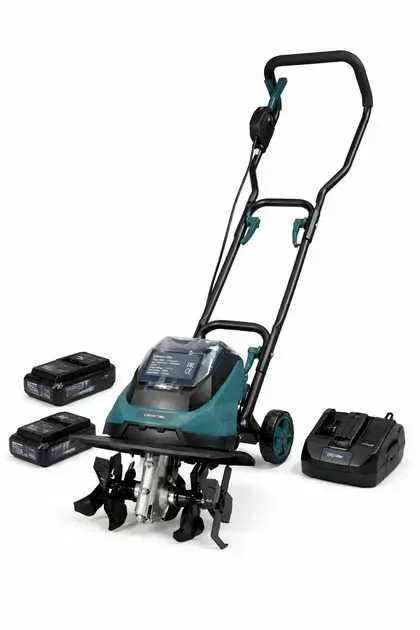 Акумуляторний культиватор Lithium Tiller 40V, 4 фрези, 2АКБ — фото 3