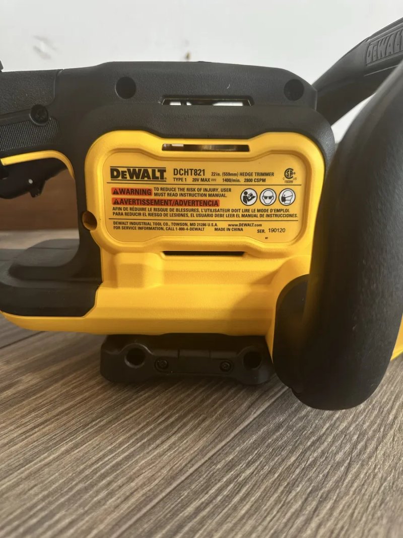 Акумуляторний кущоріз Dewalt DCHT821 20v. — фото 5