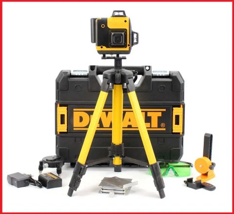 Акумуляторний лазерний нівелір DeWalt DCLE34031N 3D-4D 16. Арт. 1783