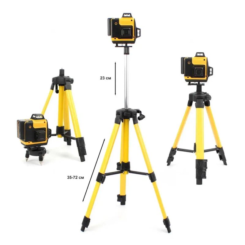 Акумуляторний лазерний нівелір DeWalt DCLE34031N 3D-4D 16. Арт. 1783 — фото 2
