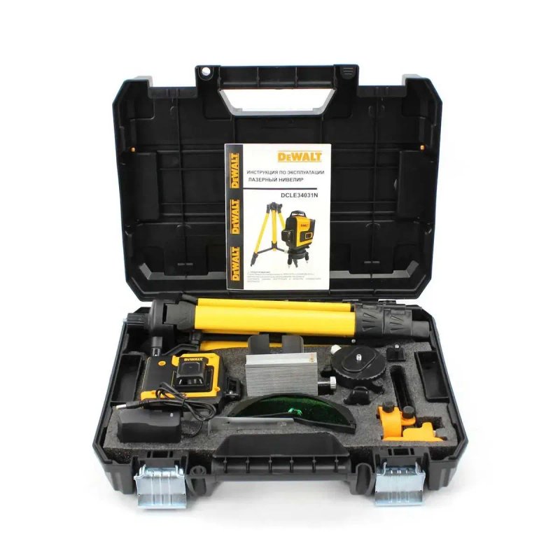 Акумуляторний лазерний нівелір DeWalt DCLE34031N 3D-4D 16. Арт. 1783 — фото 4