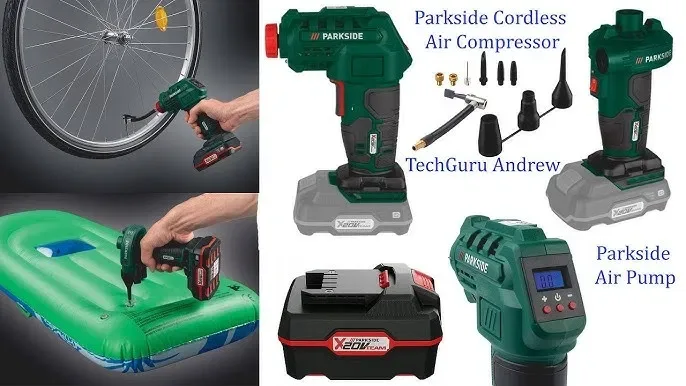 Акумуляторний насос/дуйка с Германии Parkside PALP 20 /компресор/помпа — фото 8