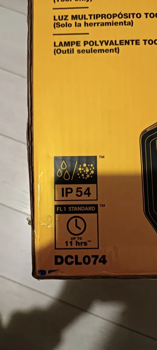 Акумуляторний прожектор,фонарь,лампа DEWALT DCL074 20V — фото 4