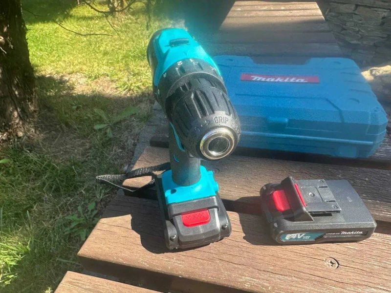 Акумуляторний шуруповерт Makita 24v. 2 акумулятора + кейс. Шурупокрут — фото 3