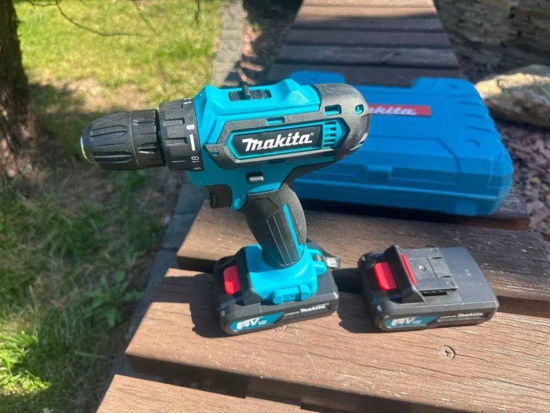 Акумуляторний шуруповерт Makita 24v. 2 акумулятора + кейс. Шурупокрут — фото 4