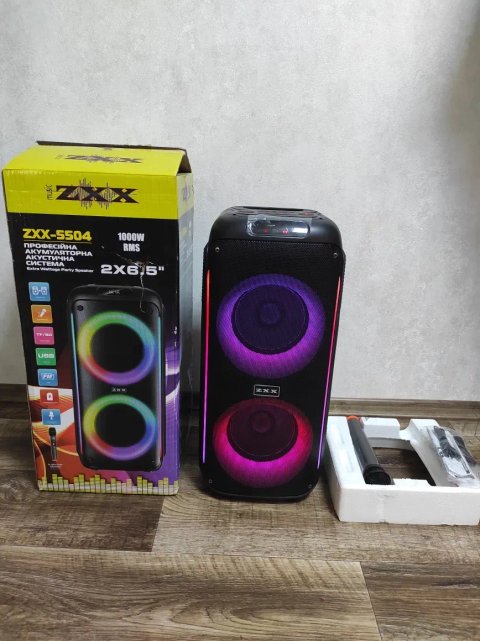 Акустична переносна колонка ZXX-5504