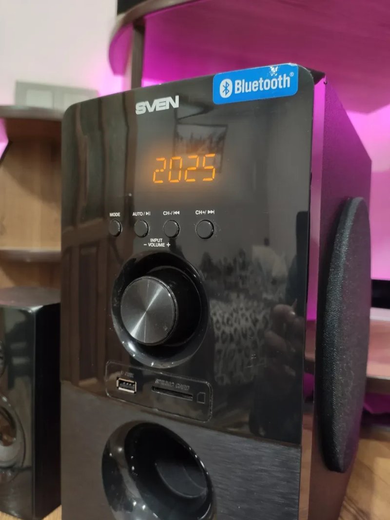 Акустична система Sven MS-2050 колонки мультимедіа сабуфер музичний центр саб блютуз аукс пулт — фото 6