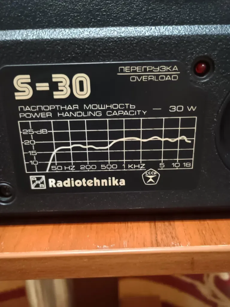 Акустичні системи "S30 Radiotehnika" — фото 7