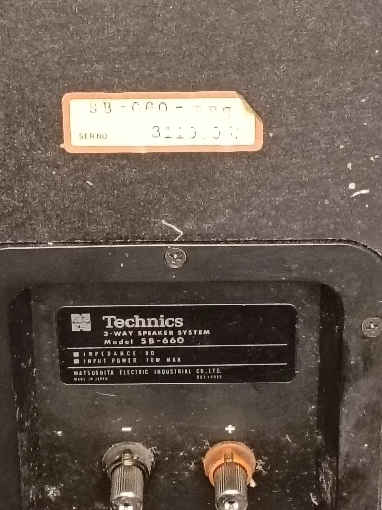 Акустика колонки Technics SB 660 — фото 6
